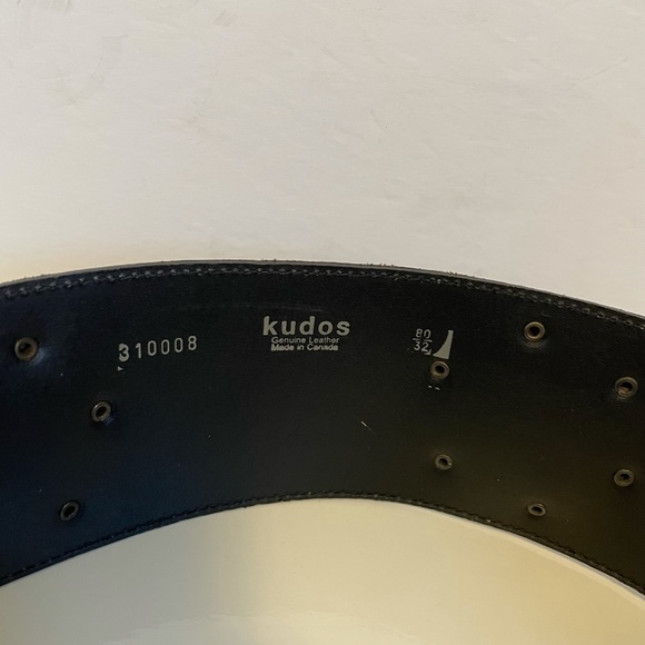 Kudos leather belt - Picture 3 of 5